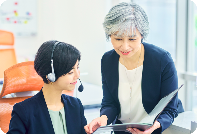 困ったことは、いつでも運営に相談できる