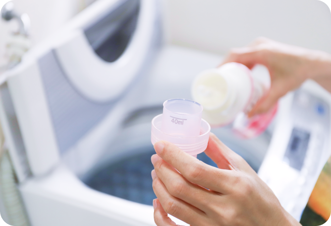 洗剤の補充やフィルター掃除もお任せ