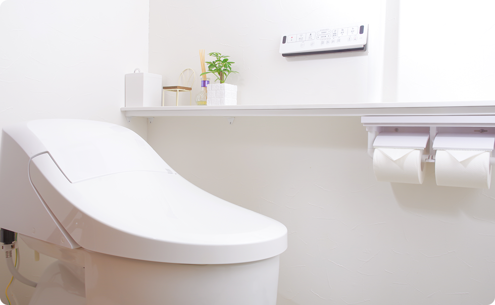 トイレのお掃除イメージ ※掲載写真はイメージです。実際の事例ではありません。